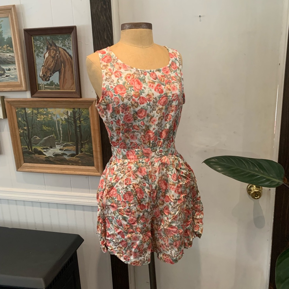 Floral Sleeveless 2 piece set